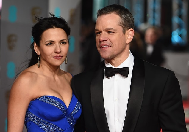4. Bir külkedisi masalına geldi sıra: Matt Damon & Luciana Barroso