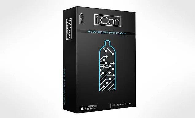 15. Tabii bir de ilk akıllı prezervatif iCon var. Henüz tasarlanan ürün, partnerlerin seks sırasındaki bütün verilerini baz alarak istenmeyen gebeliklerden ve hastalıklardan koruyor.