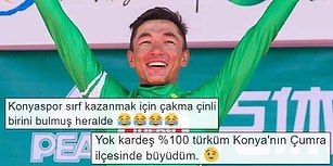 Konyalı Sporcuyu Çinli Sanıp Twitter'da Komik Bir Mentionlaşmaya Zemin Yaratan Genç
