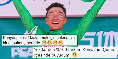 Konyalı Sporcuyu Çinli Sanıp Twitter'da Komik Bir Mentionlaşmaya Zemin Yaratan Genç