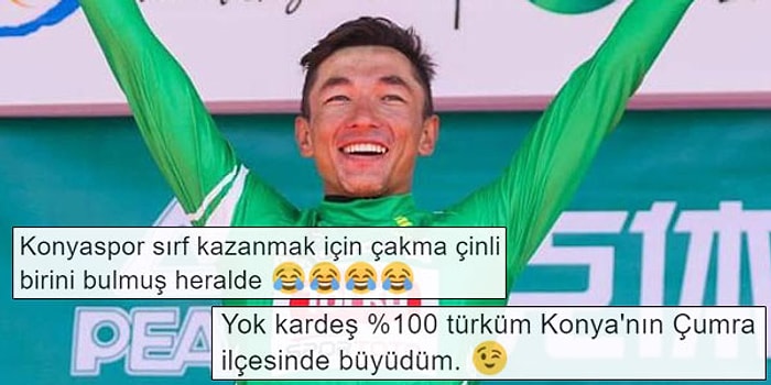 Konyalı Sporcuyu Çinli Sanıp Twitter'da Komik Bir Mentionlaşmaya Zemin Yaratan Genç