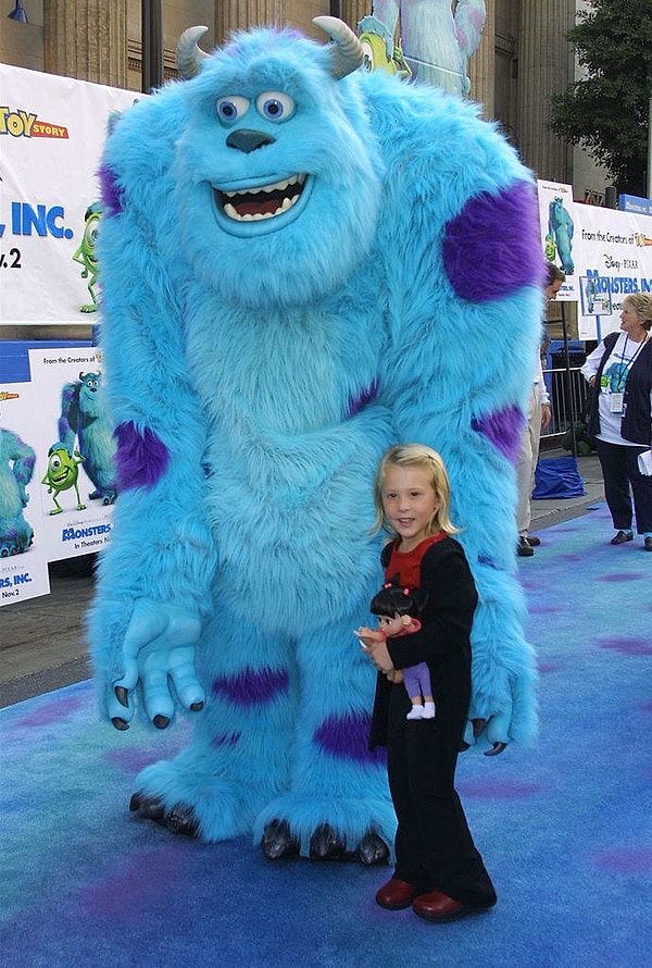 6. Бу из "Корпорации монстров" озвучивала настоящая малышка, чей папа работал художником-раскадровщиком в фильме