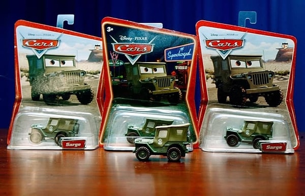 11. Дисней продал атрибутики на $10 млн. в течение пяти лет после выхода мультфильма "Тачки"