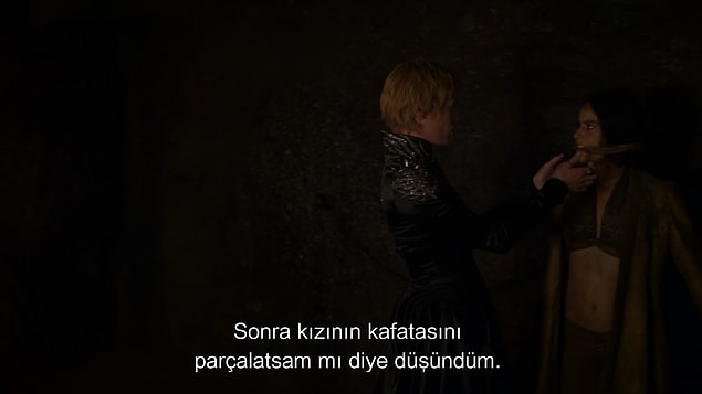 Cersei'yi biraz tanıyorsak feci şeyler olacak...