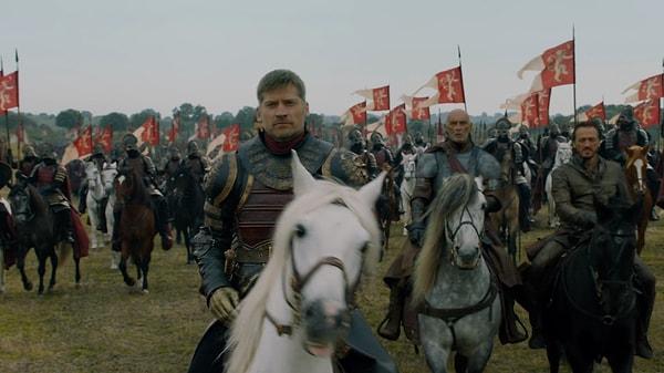 Lannister kardeşler durmuyor, Jaime de Yüksekbahçe'yi almaya gidiyor.