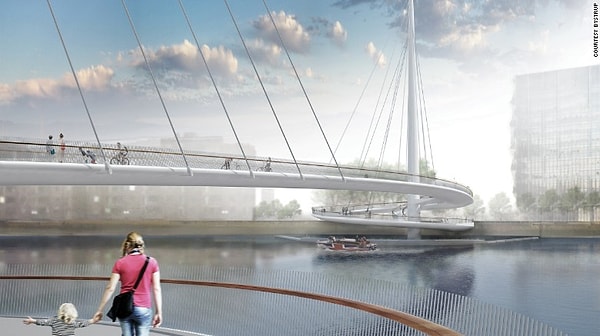 10. Мост в Найн Элмс, Лондон