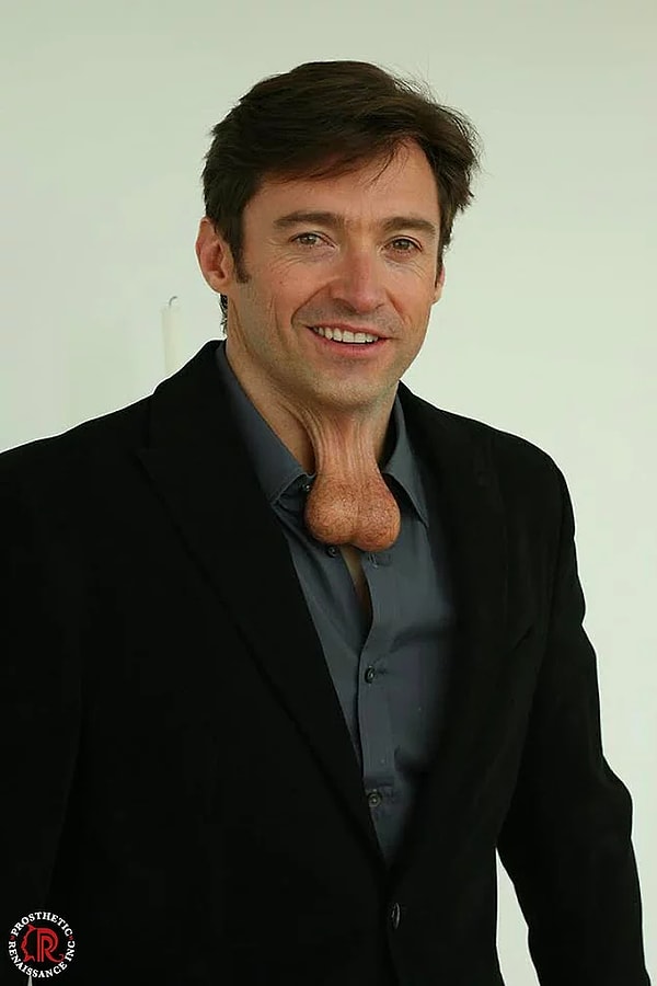 8. Грим для Хью Джекмана из фильма "Муви 43"