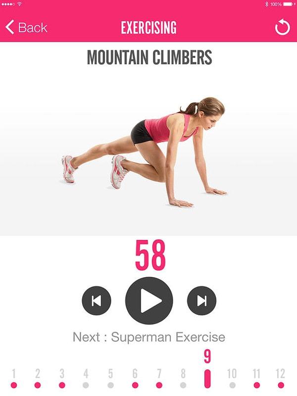 10. 7 Minute Workout for Women