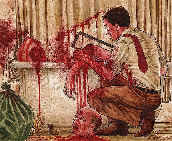 Вас четвертовали в Шотландии в 1689 году.