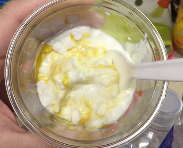 4. Творог + фруктовое мороженое