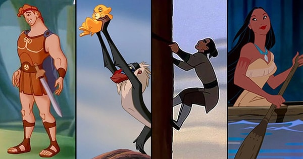 Ваше ДНК состоит из Геркулеса, Короля Льва, Мулан и Покахонтас