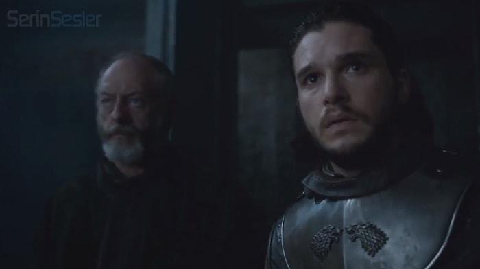 Jon Snow: 'Bak Kraliçem! Sana İki Çift Lafım Var'