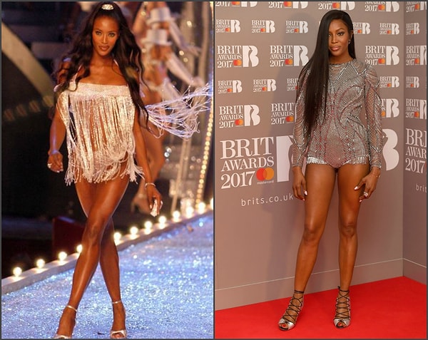 5. Наоми Кэмпбелл, 47 лет