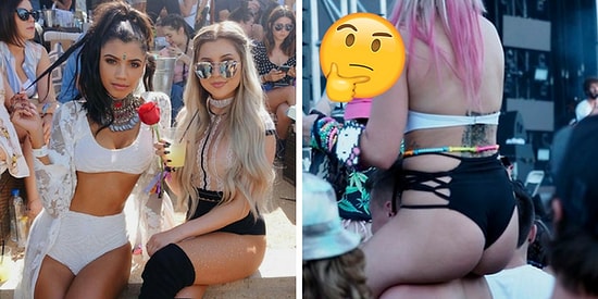 Sıcaklarla Birlikte Dünya Festivallerinde Sıkça Görülmeye Başlanan Tanga Bikini Trendi