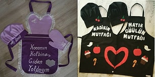 Sunum Çılgını Yeni Gelinlerin Aşırı Anlam Yükledikleri Kocişli ve Kocişsiz 13 Mutfak Önlüğü