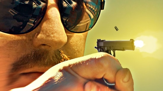 Mini Silahların Ortalığı Kasıp Kavurduğu Aksiyon Dolu Video