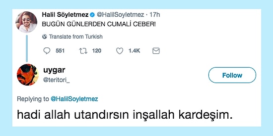 Hesabından Yeni Filmi Cumali Ceber'i Duyuran Halil Söyletmez'e Gelen 21 Acayip Tepki