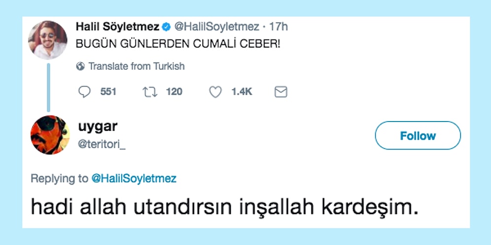 Hesabından Yeni Filmi Cumali Ceber'i Duyuran Halil Söyletmez'e Gelen 21 Acayip Tepki