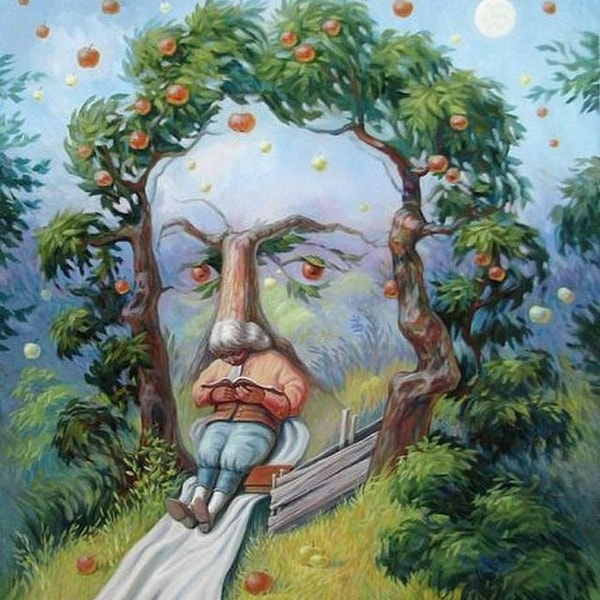 1. Итак, начнём! Что первое вы увидели на картинке?