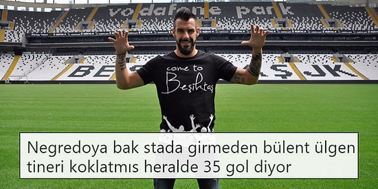 'Bu Sezon 35 Gol Atarım' Diyen Negredo'ya Twitter'dan Verilen 15 Komik Tepki