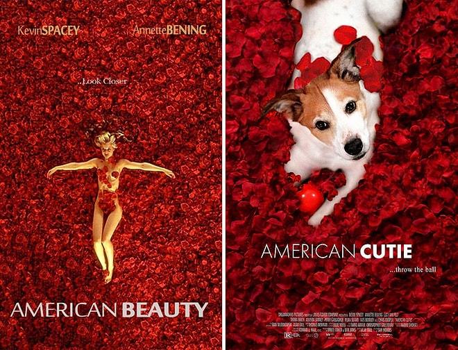 İkonlaşmış Filmlerin Posterlerini Köpeğine Göre Uyarlayan Kadından 26 Harika Paylaşım