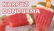 Bunaltıcı Yaz Sıcaklarına Buz Gibi Çözüm: Karpuz Dondurma Nasıl Yapılır?