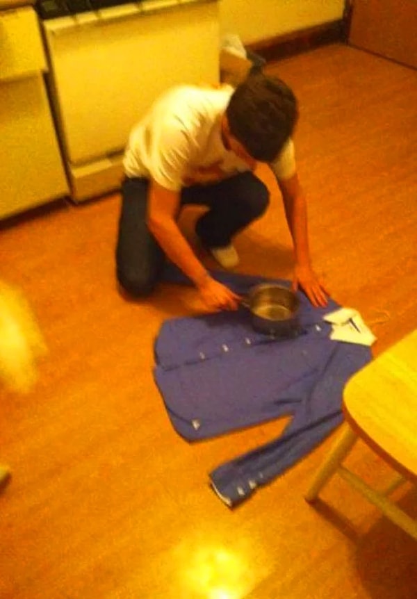 3. Отсутствие утюга не может быть препятствием, если ты должен выглядеть на все 100%