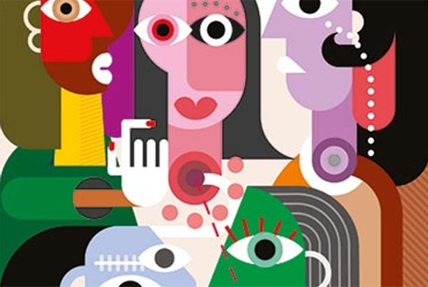 1. Что вы увидели на этой картинке, только взглянув на нее?