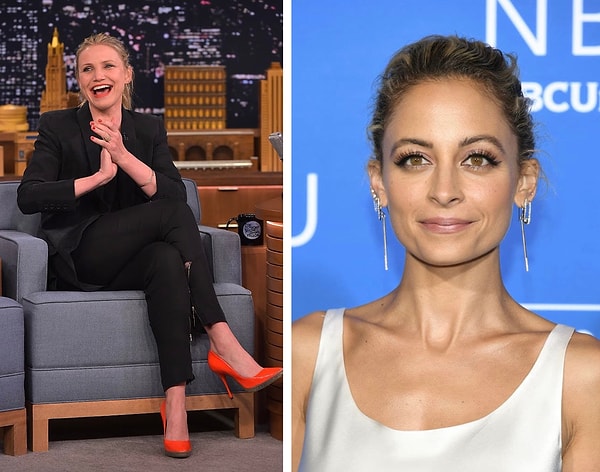 26. Красотки Камерон Диас и Николь Ричи - золовки.