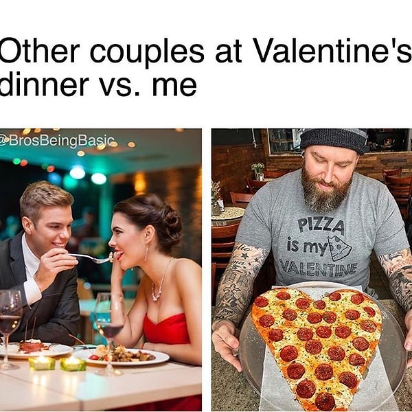 19. Я vs. другие пары на день святого Валентина