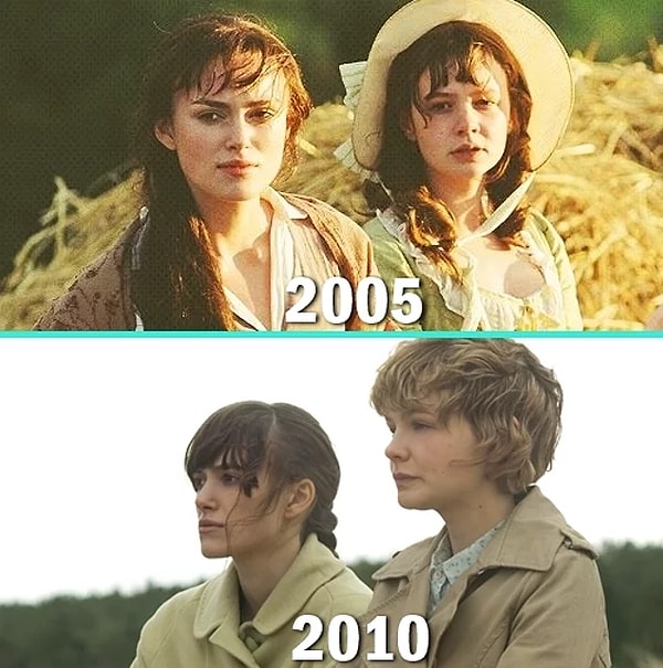 11. Кира Найтли и Кэри Маллиган