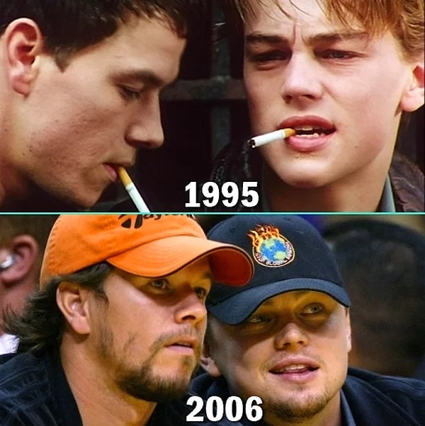 20. Марк Уолберг и Леонардо Ди Каприо