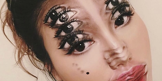 Макияж, который введет вас в смятение: лучшие оптические иллюзии прямо на лице