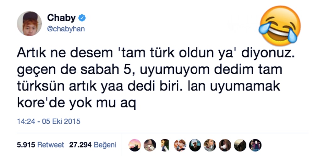 Elin Oğlu Twitter'da Kırıp Geçiriyor! Koreli Çocuk Chaby Han'ın Attığı Birbirinden Komik 23 Tweet