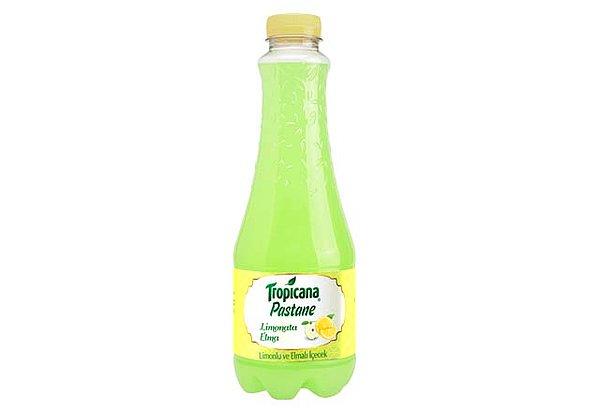 2. Eda ise Topicana'nın yeşil elmalı limonatasını aldı. Limonata deyip geçmeyin, ince zevklerdir hayata güzellik katan...