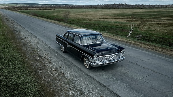 18. Свежее фото прекрасно восстановленной " Чайки" 2017 года