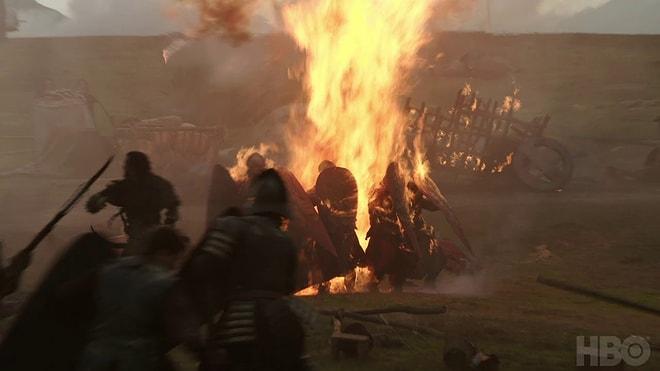 Game of Thrones'un 7. Sezonunda İzlediğimiz Efsane Savaş Sahnesinin Kamera Arkası Görüntüleri