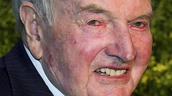 14. Дэвид Рокфеллер, который умер в возрасте 101 года, никогда не принимал традиционных лекарств, так как знал о их вреде.