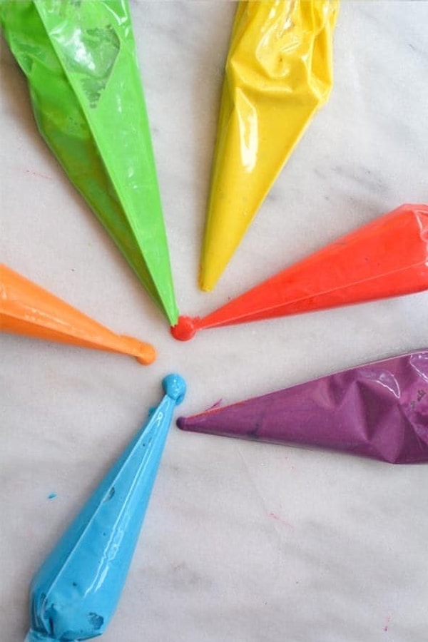 14. Радужные вафельки! 🌈