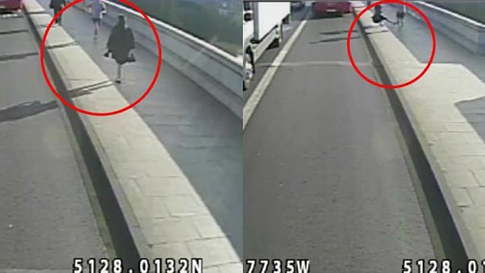 Koşu Yaparken Karşıdan Gelen Kadını Otobüsün Altına İten Adam