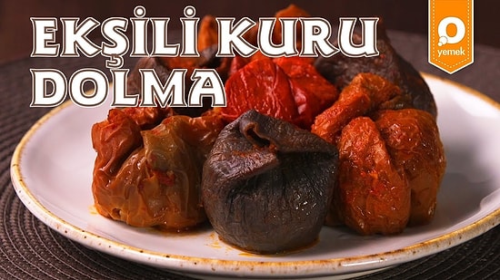 Ekşi ve Acının En Güzeli Hali: Ekşili Kuru Dolma Nasıl Yapılır?