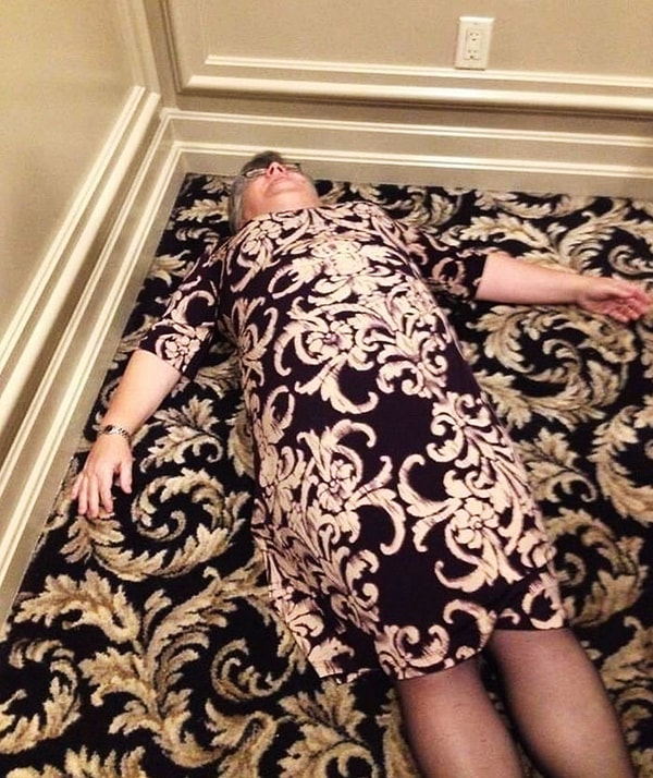 29. Бабушка и ее ковер