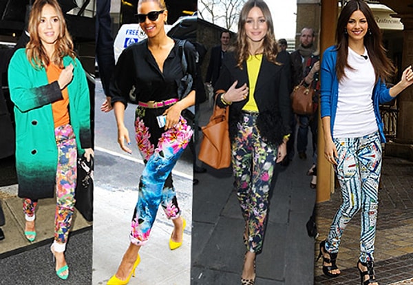 5. Брюки с принтами