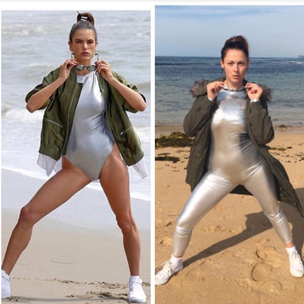 11. Потому что металлик решает (Алессандра Амбросио)