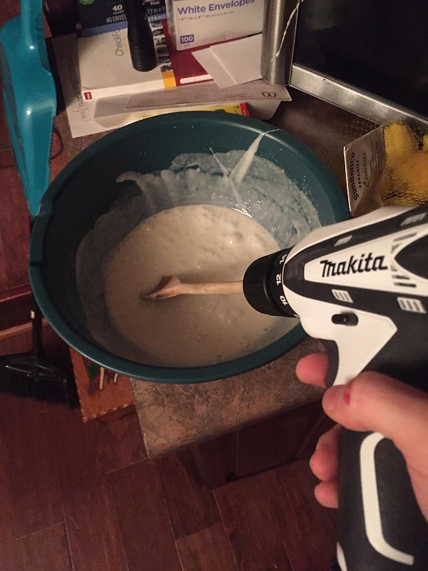 1. Этот повар и его миксер, сделанный своими руками!