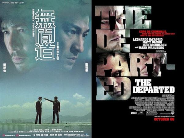 12. Köstebek (2006) - Martin Scorsese, yönetmenlik teklifini kabul edip imzayı attıktan sonra önüne koyulan senaryonun bir Hong Kong filminin uyarlaması olduğunun farkına varmış.