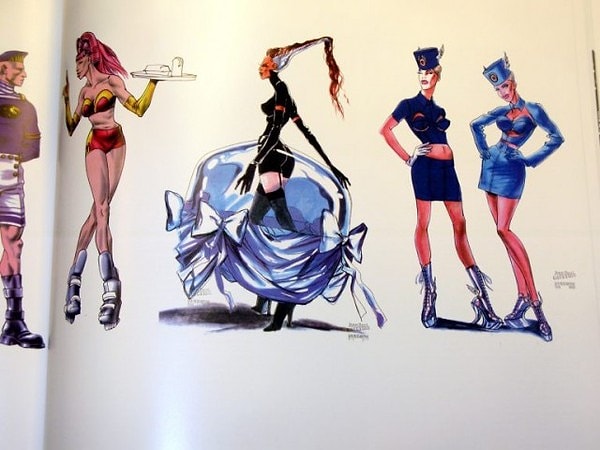 6. Готье же придумывал костюмы для обитателей мира будущего