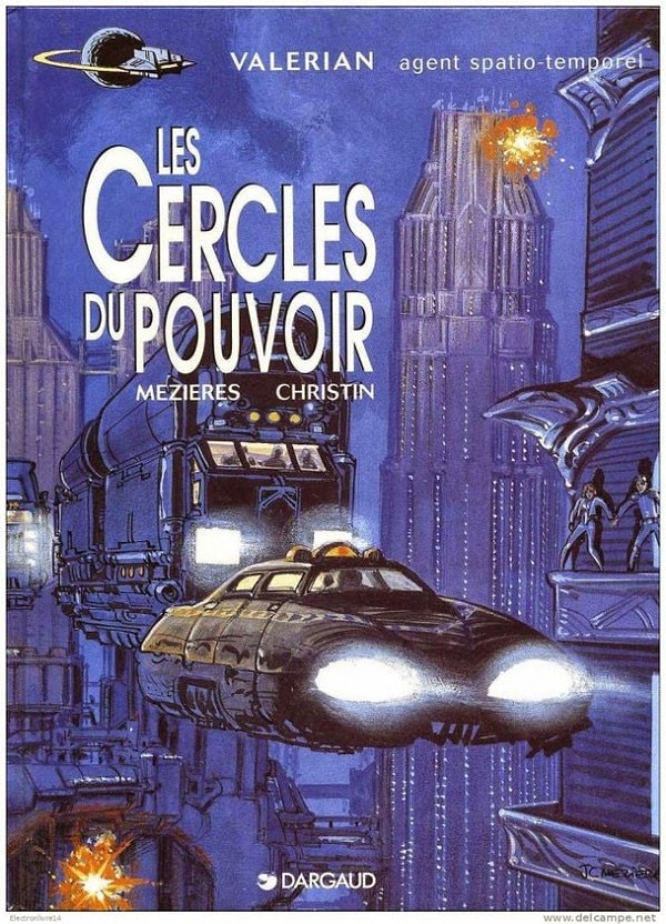 11. Пока "Пятый элемент" пребывал в "производственном аду", Мезьер использовал свои концепты в комиксах про Валериана