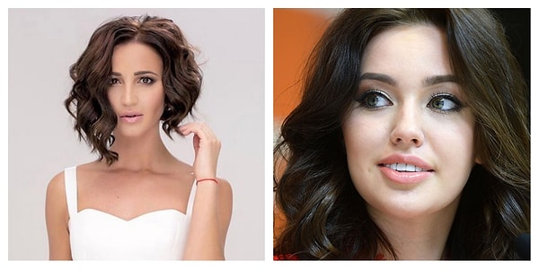 2. Ольга Бузова (31 год) VS Анастасия Костенко (23 года)