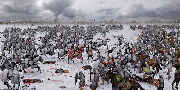 4. На каком озере произошло Ледовое побоище?